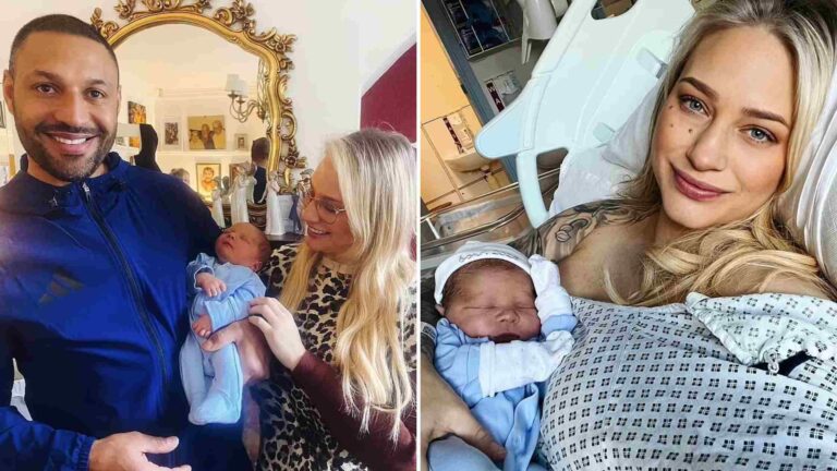 Ebanie Bridges and Kell Brook Baby